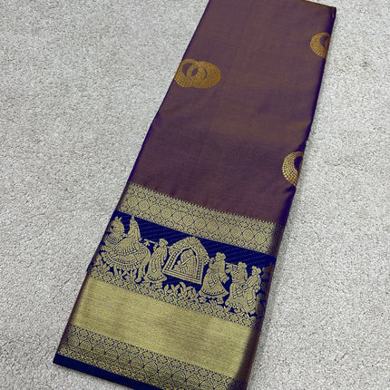 Premium Kanchi Gold Zari