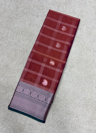 Lakshmi Pattu Silver Zari