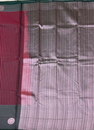 Kanchi Silk Silver Zari