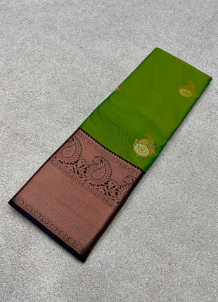 Premium Kanchi Coffee Brown Border