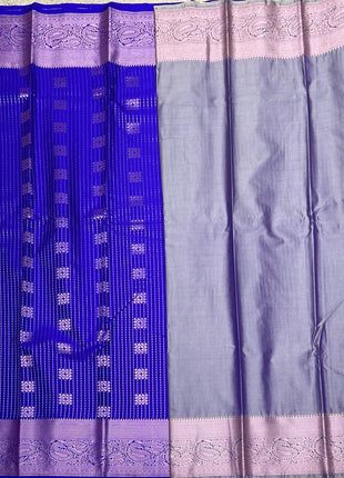 Kanchi Silk Silver Zari