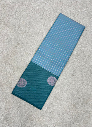 Kanchi Silk Silver Zari