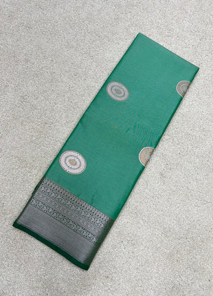 Kanchi Silk Silver Zari