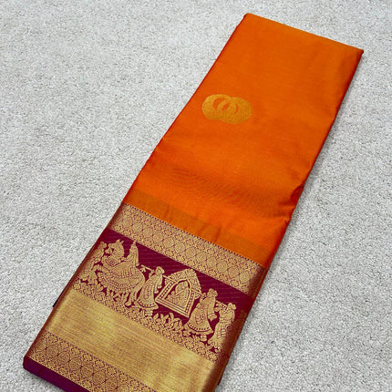 Premium Kanchi Gold Zari