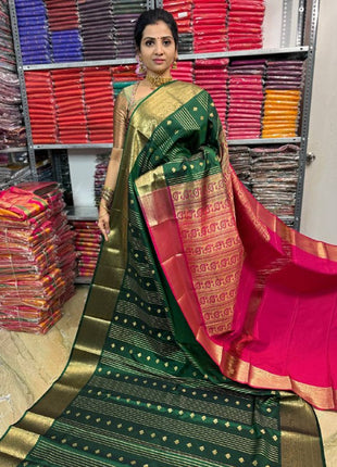 Kanchi Silk Gold Zari