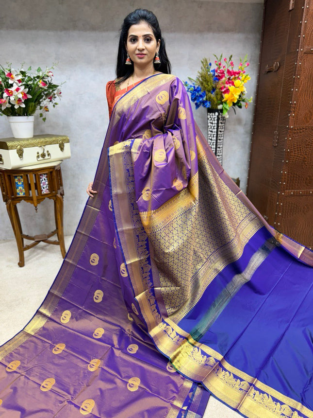 Premium Kanchi Gold Zari