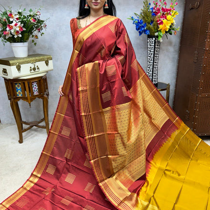 Premium Kanchi Gold Zari