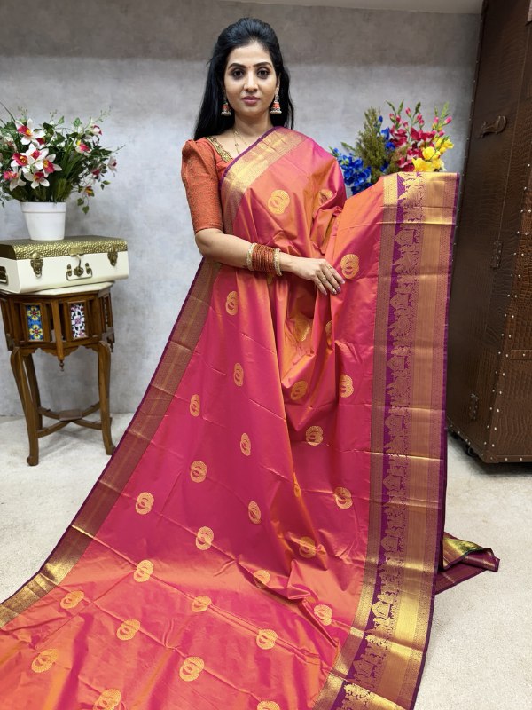 Premium Kanchi Gold Zari