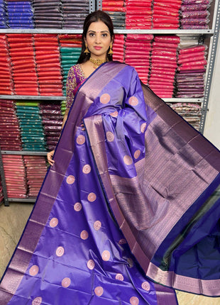 Kanchi Silk Silver Zari