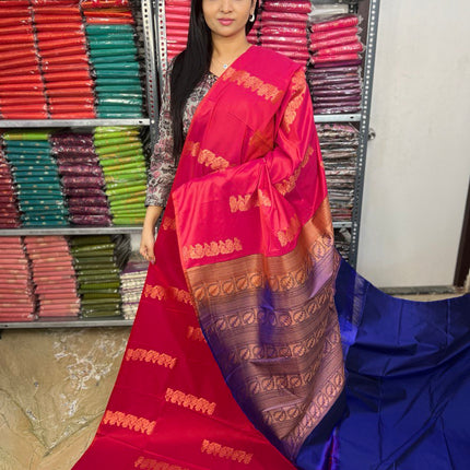 Border Less Kanchi Silk