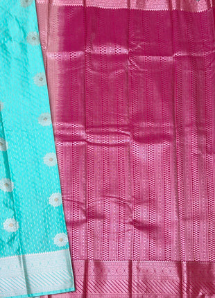 Kanchi Silk Silver Zari