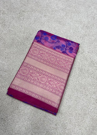 Semi Raw Silk Sarees