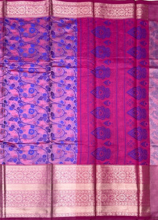 Semi Raw Silk Sarees