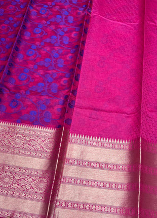 Semi Raw Silk Sarees