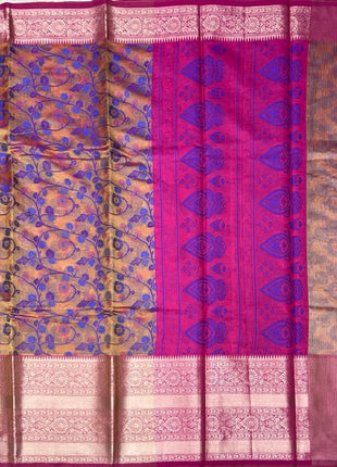 Semi Raw Silk Sarees