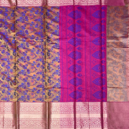 Semi Raw Silk Sarees