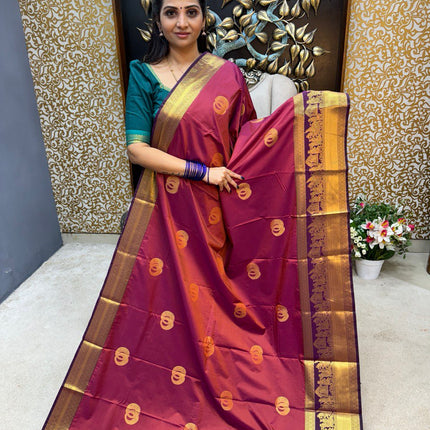 Premium Kanchi Gold Zari