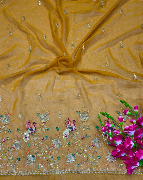 Organza Sequence Blouse