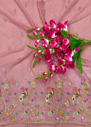 Organza Sequence Blouse