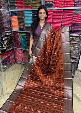 Lakshmi Pattu Silver Zari