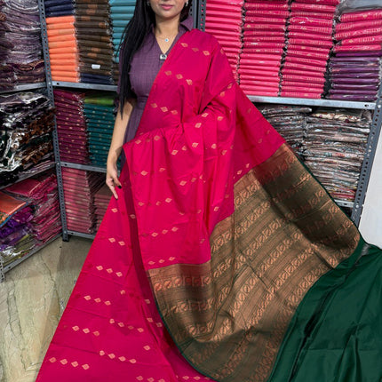 Border Less Kanchi Silk