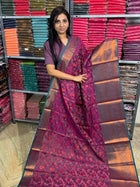 Semi Raw Silk Sarees