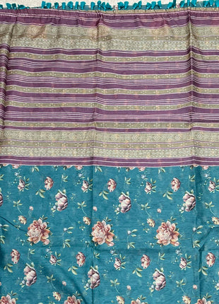 Pure Linen with Kalamkari Printed