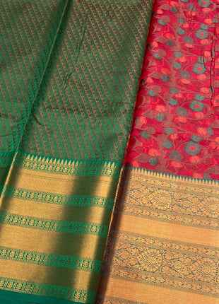 Semi Raw Silk Sarees
