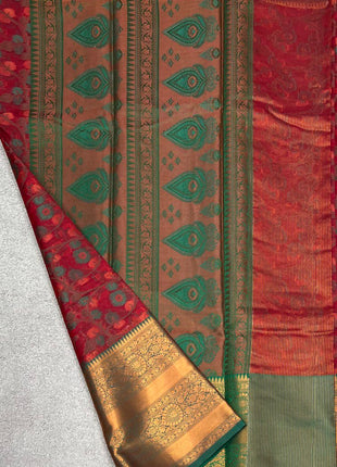 Semi Raw Silk Sarees