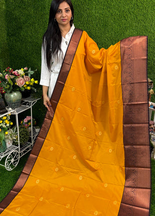 Premium Kanchi Coffee Brown Border