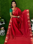 Semi Raw Silk Sarees