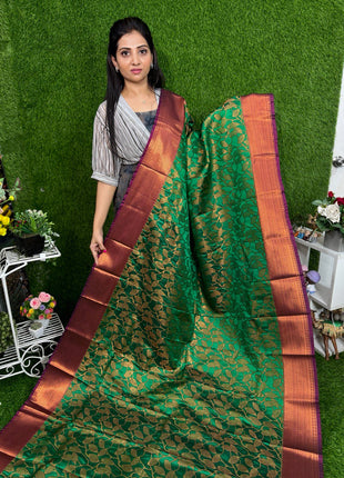 Triple Shade Kanchi Silk