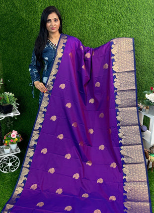 Premium Kanchi Gold Zari