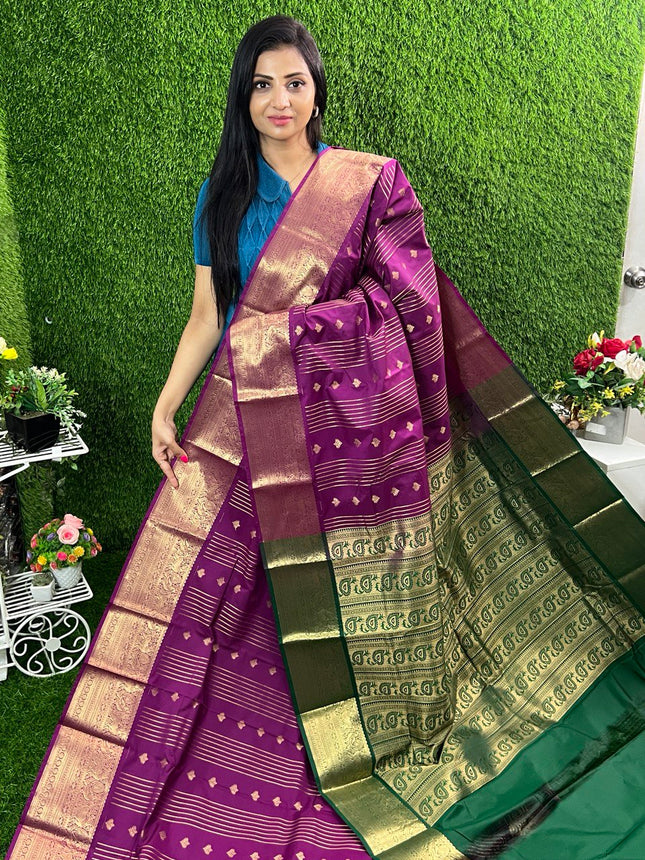 Kanchi Silk Gold Zari