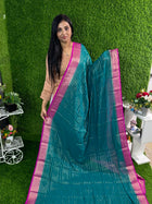 Pure Georgette With  Brocade Blouse