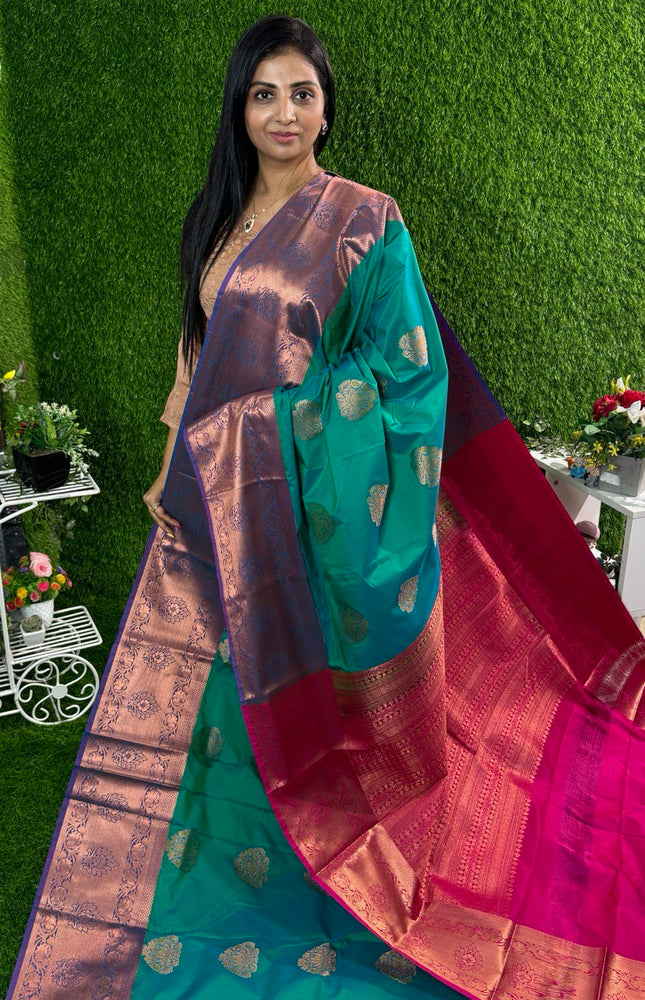 Long Border Kanchi Silk