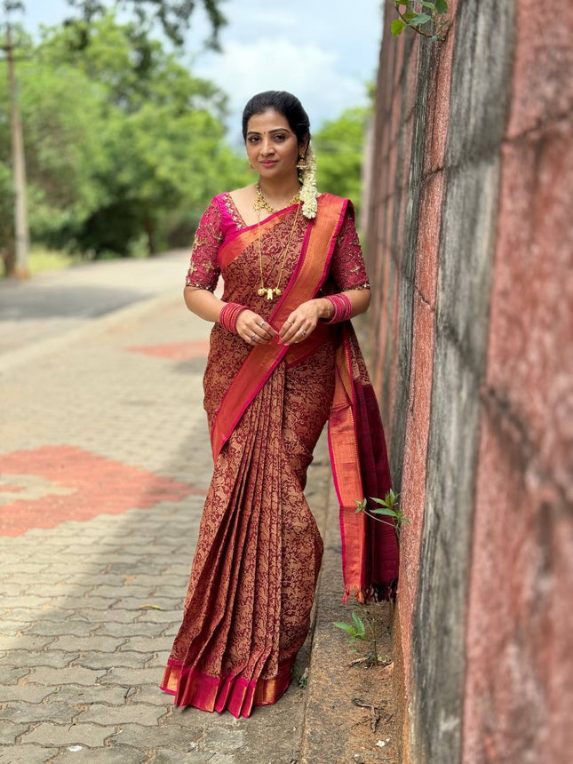 Chettinad Cotton Saree