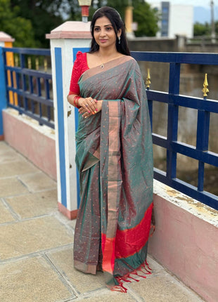 Jaipur Cotton with French knots