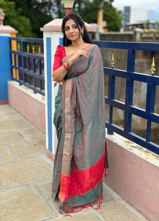 Jaipur Cotton with French knots
