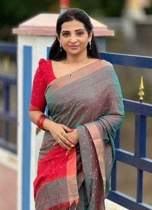 Jaipur Cotton with French knots