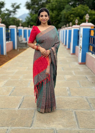 Jaipur Cotton with French knots