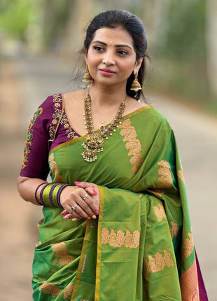 Antique Lakshmi Devi Long Necklace Set