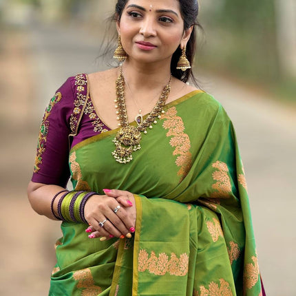 Antique Lakshmi Devi Long Necklace Set