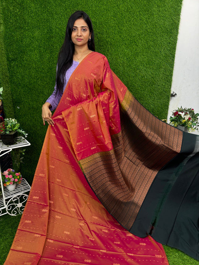 Border Less Kanchi Silk