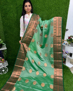 Collection image for: Long Border Kanchi Silk