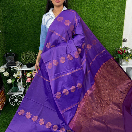 Border Less Kanchi Silk