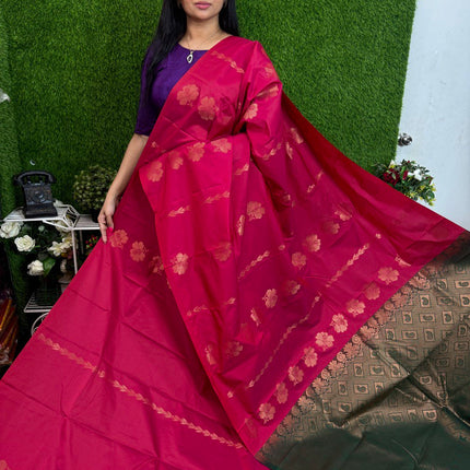 Border Less Kanchi Silk