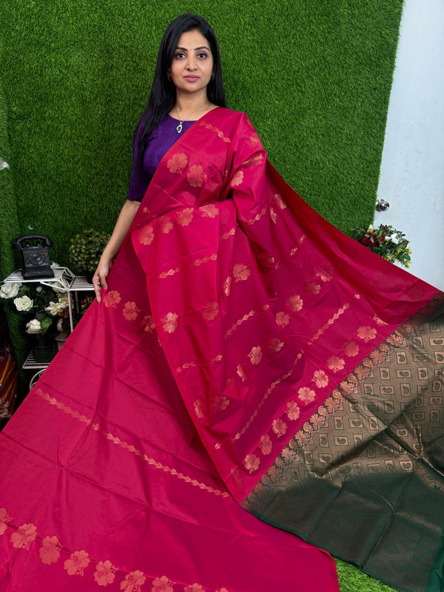 Border Less Kanchi Silk