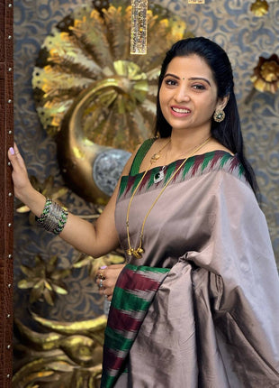 Pure Kanchi Silk Cotton