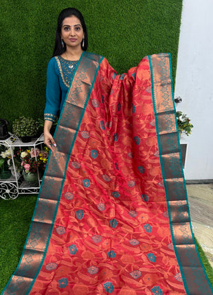 Contemporary Kanchi Silk